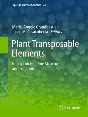 cover image of Plant Transposable Elements